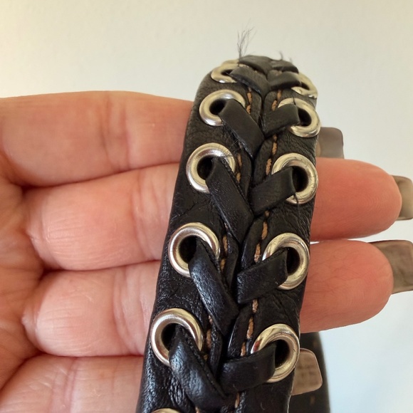 🖤GORGEOUS Vintage Coach Leather Black Studded Rivet Soho Shoulder Bag F10931 🖤 - Picture 4 of 8